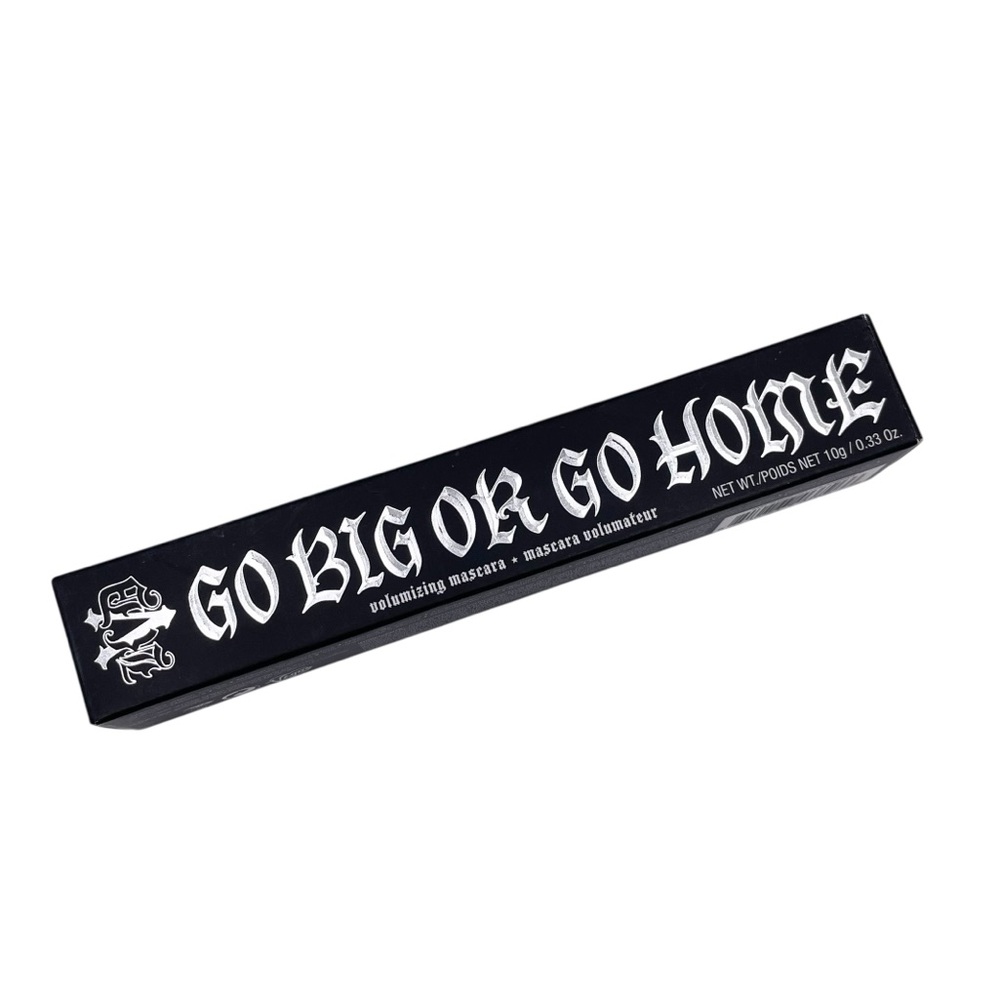 NEW Kat Von D Go Big or Go Home Volumizing Mascara FULL SIZE Trooper Black KVD